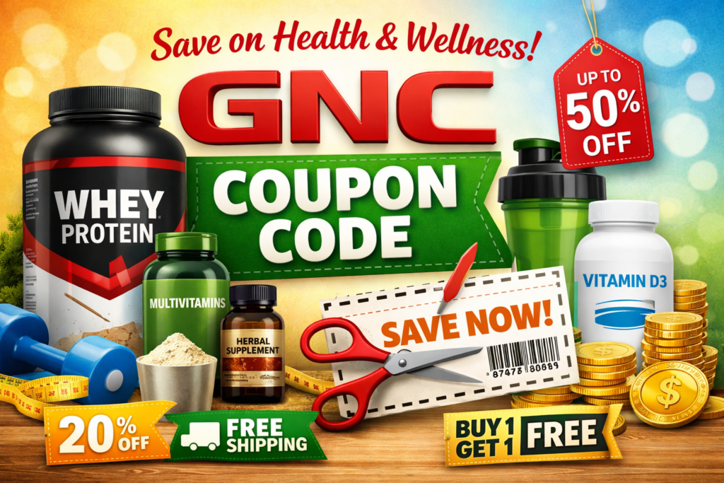 GNC Coupon Code
