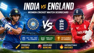 England cricket team vs india national cricket team match scorecard