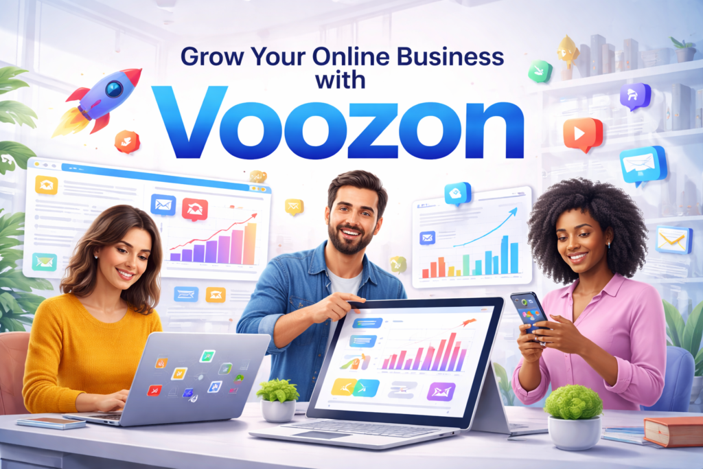 Voozon: A Smart Way to Grow Your Online Business with Digital Tools
