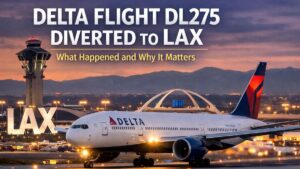 Delta flight dl275 diverted lax