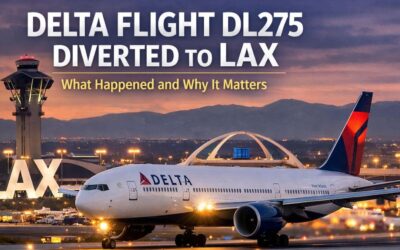 Delta flight dl275 diverted lax